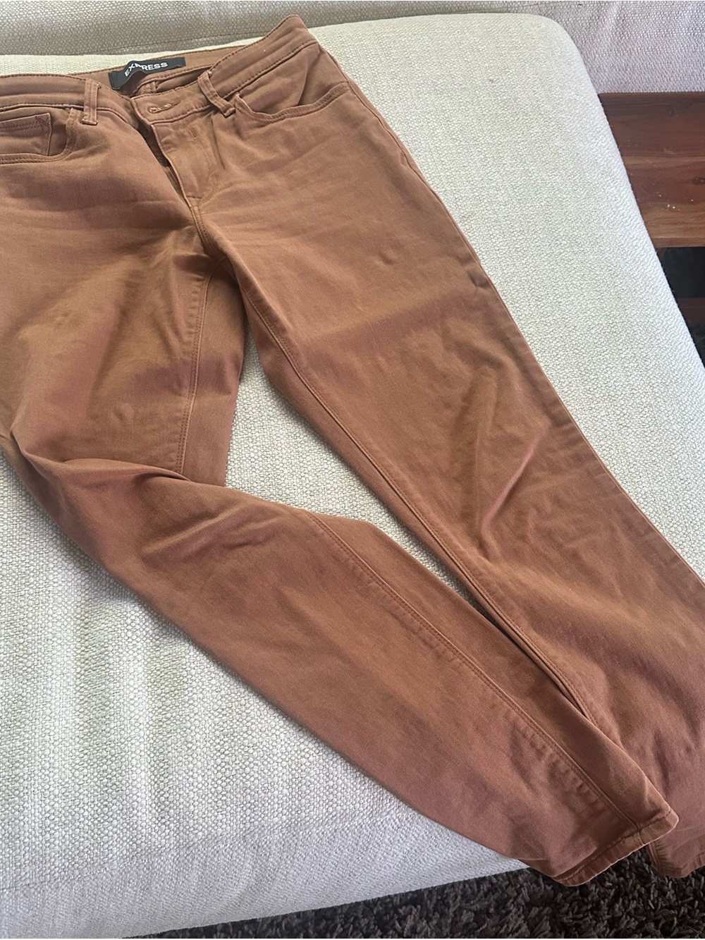 Slim Fit Women’s Pants - Brown